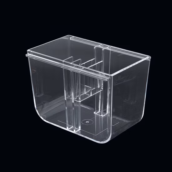 Stampo per iniezione in plastica con copertura superficiale liscia OEM per produttore di utensili per macchina per la pulizia della polvere